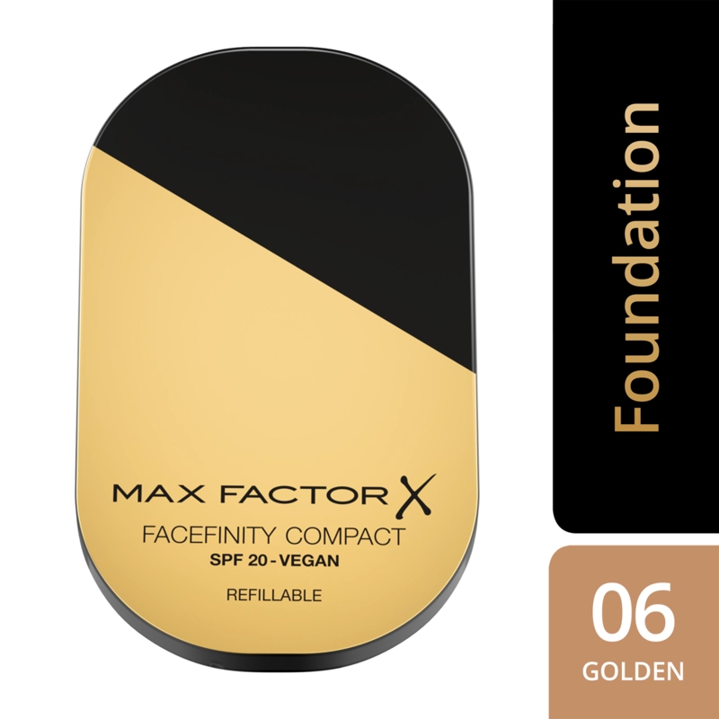POLVOS COMPACTOS MAX FACTOR FACEFINITY VEGANO GOLDEN - 1