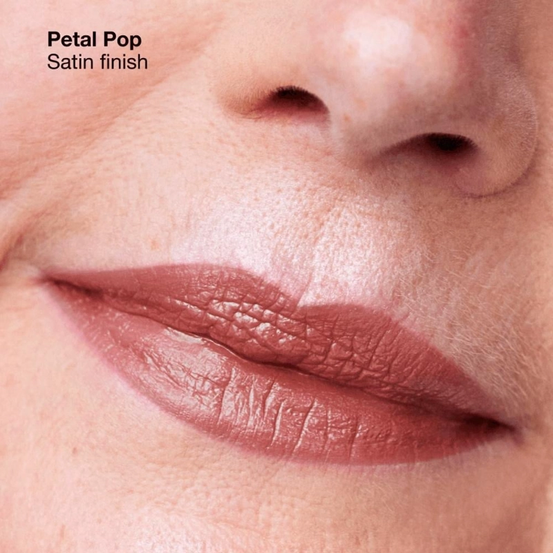 LABIAL CLINIQUE POP LONGWEAR LIPSTICK SATINADO PETAL POP - 2