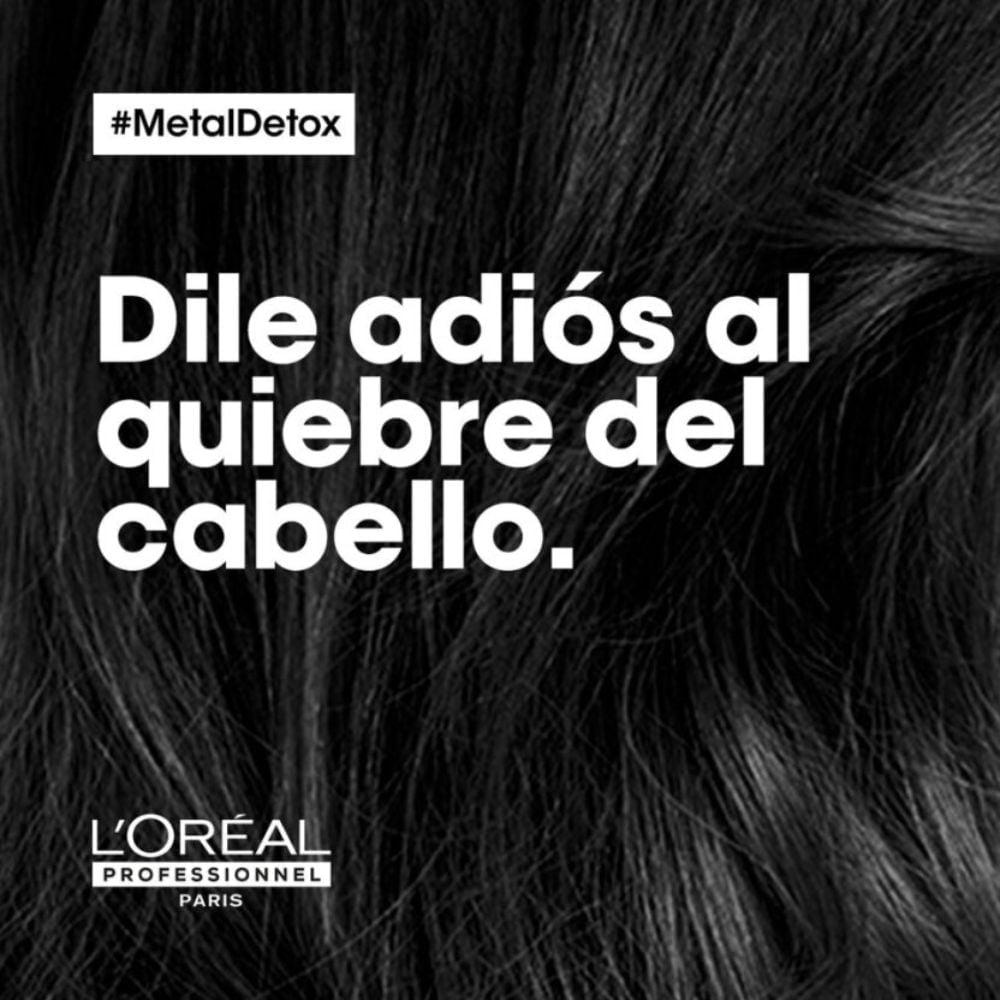 TERMOPROTECTOR EN CREMA PARA PEINAR METAL DETOX PARA TODO TIPO DE CABELLO LOREAL PROFESSIONNEL  100ML - 5