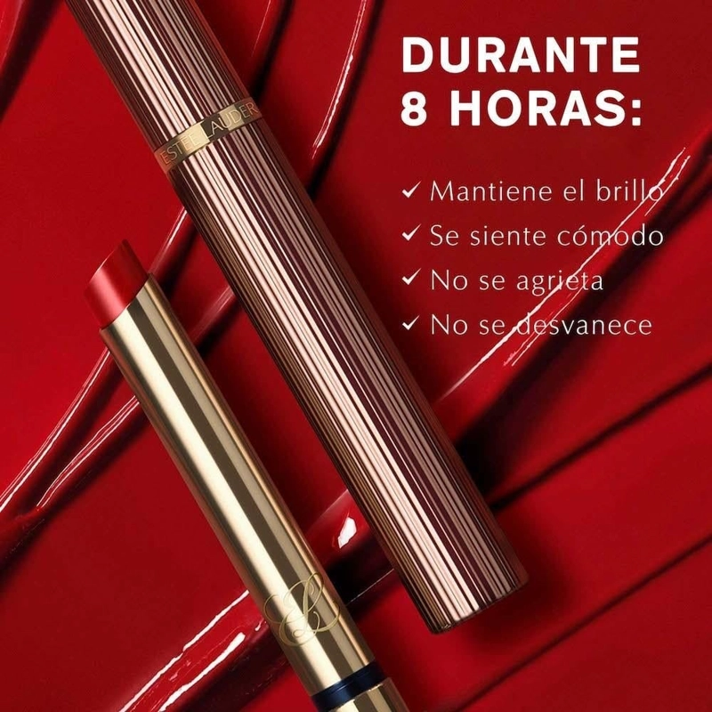 LABIAL ESTEE LAUDER PURE COLOR EXPLICIT SHINE TONO HEAT OF THE MOMENT - 8