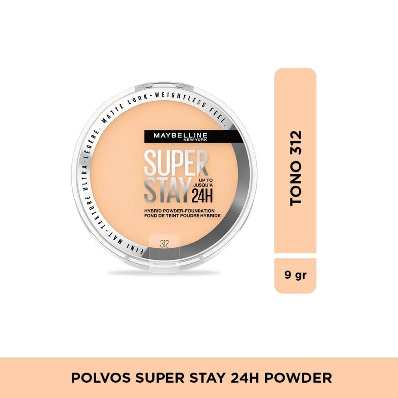 BASE MAYBELLINE SUPER STAY 24HR POWDER 312 9GR - 1