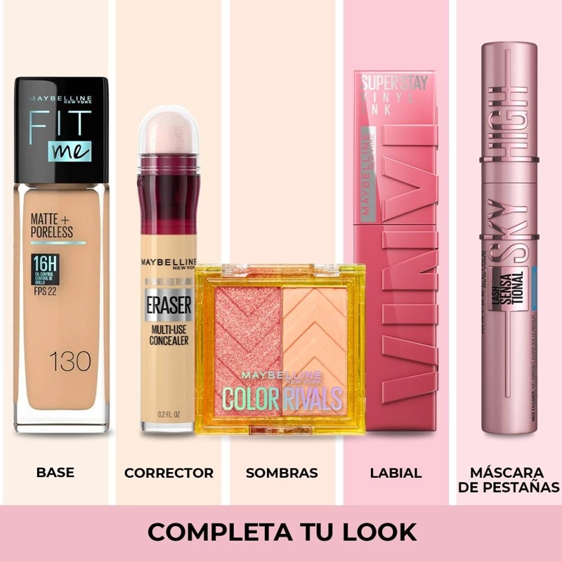 SOMBRAS DE OJOS MAYBELLINE COLOR RIVAL PLT EXTLOWK MULTI AS X - 5