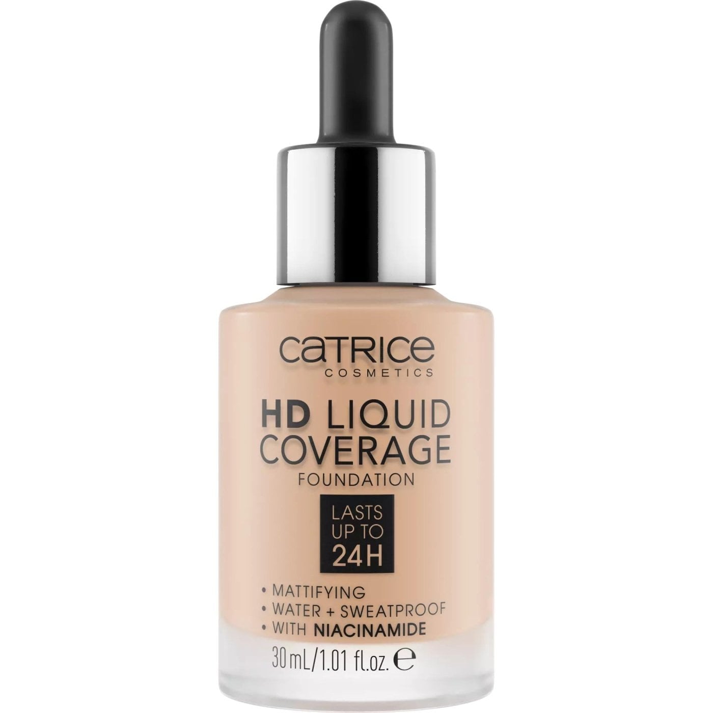 BASE DE MAQUILLAJE CATRICE HD LIQUID COVERAGE 030 SAND BEIGE - 2