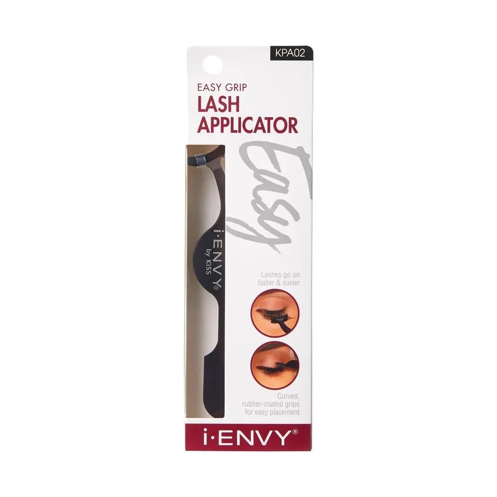 PINZAS PARA PESTAÑAS POSTIZAS KISS I-ENVY EASY GRIP LASH APP - 1