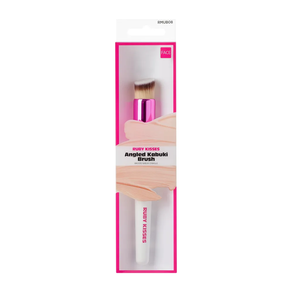BROCHA DE MAQUILLAJE KISS SMALL ANGLED KABUKI - 1