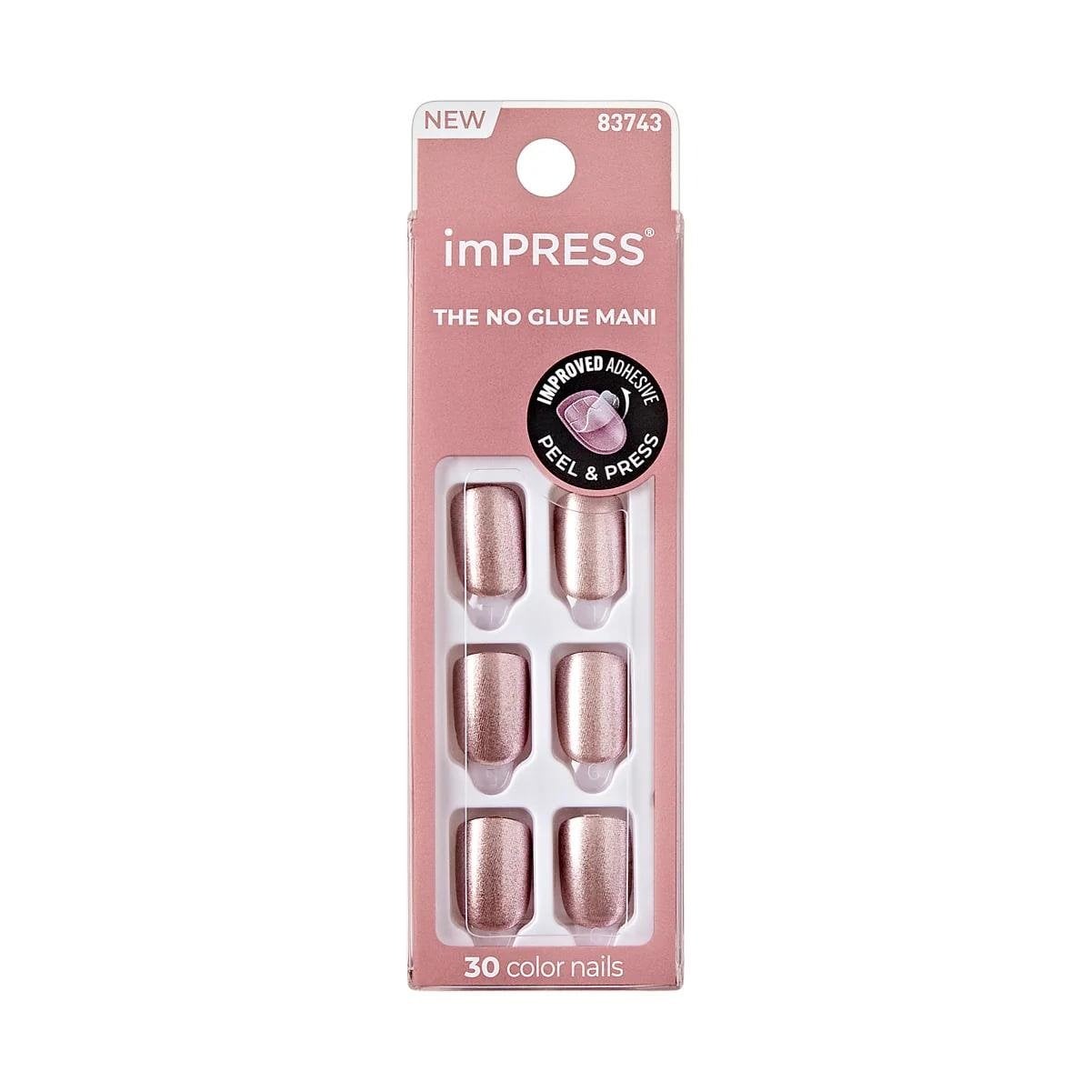 UÑAS POSTIZAS KISS 2013337026108 30 U PRESS-ON IMPRESS CHAMPAGNE PINK - 6