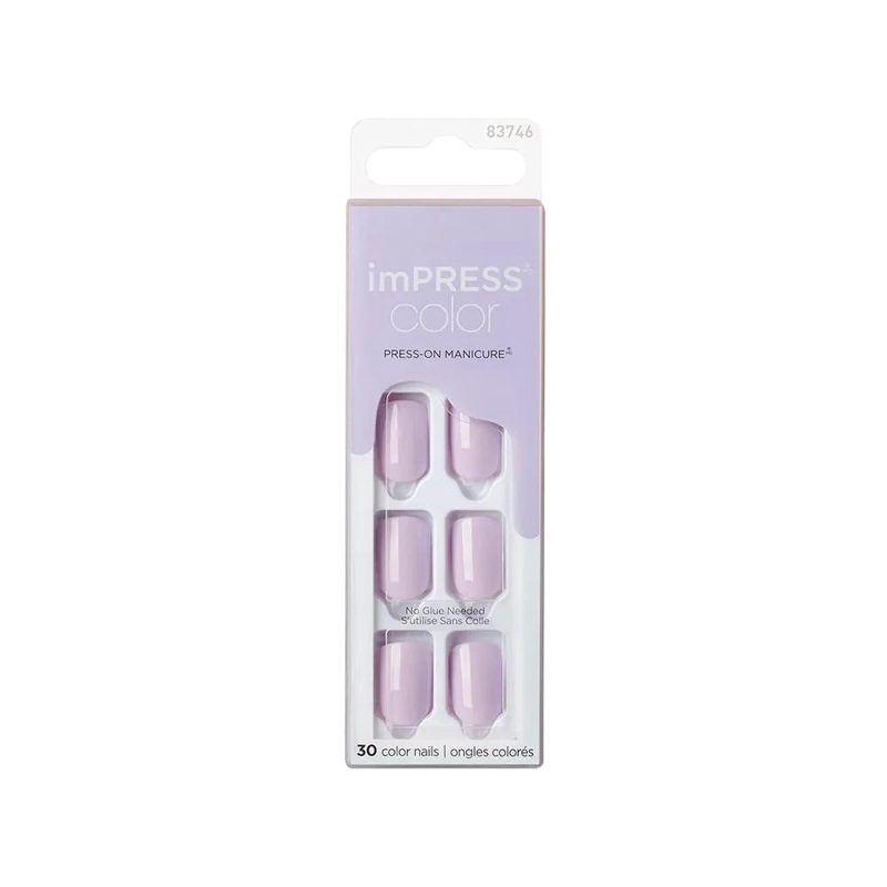 UÑAS POSTIZAS KISS 2013337026122 30 U PRESS-ON IMPRESS PICTURE PURPLECT - 1