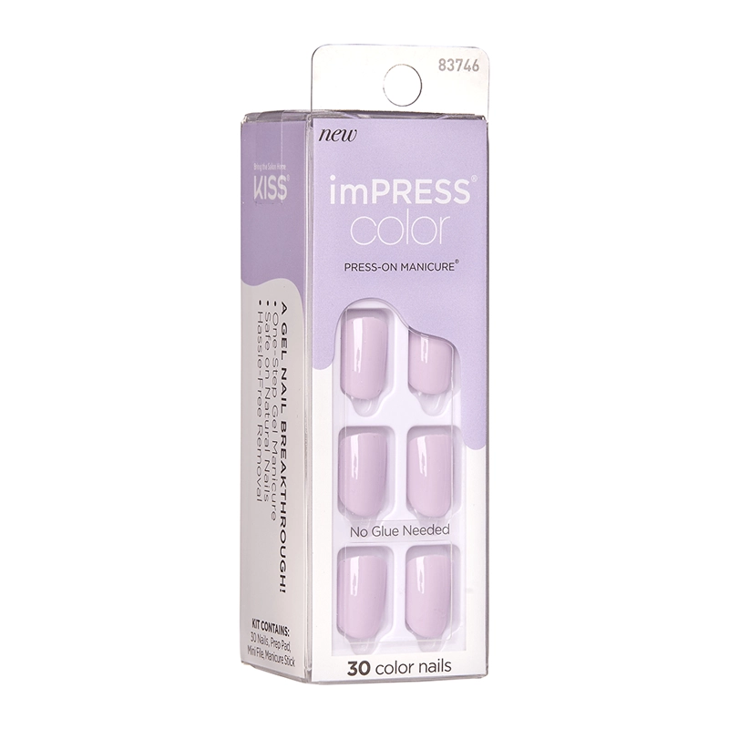 UÑAS POSTIZAS KISS 2013337026122 30 U PRESS-ON IMPRESS PICTURE PURPLECT - 2
