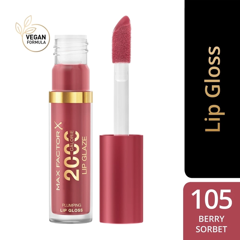 LABIAL MAX FACTOR LIPGLOSS 2000 CALORIE LIPGLAZE BERRY SORBET - 2