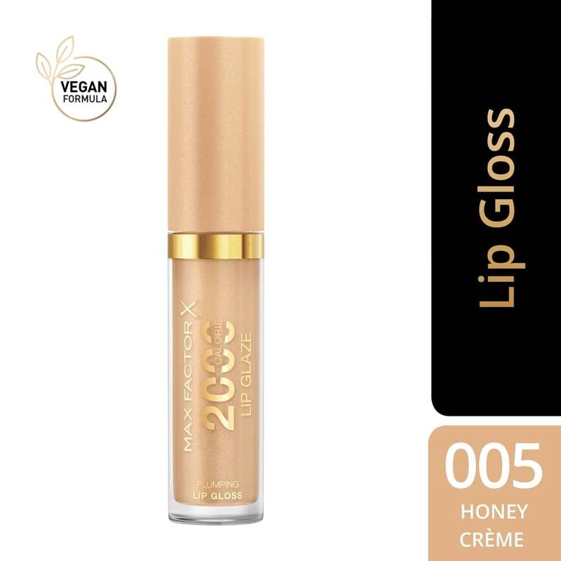 BRILLO LABIAL MAX FACTOR LIPGLOSS 2000 CALORIE LIPGLAZE HONEY CREME - 1