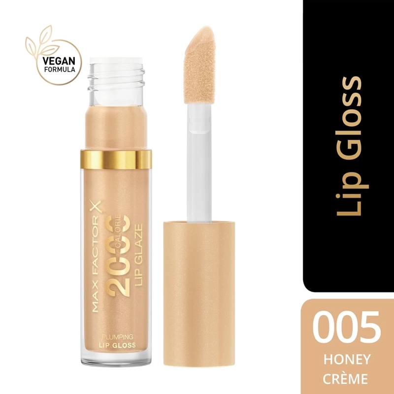 BRILLO LABIAL MAX FACTOR LIPGLOSS 2000 CALORIE LIPGLAZE HONEY CREME - 2