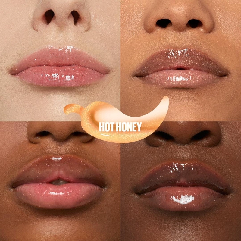 LABIAL MAYBELLINE LIFTER GLOSS PLUMP HOT HONEY - 2