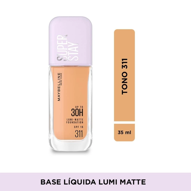 BASE MAYBELLINE SUPERSTAY LUMI MATTE 311 SPF15 35ML - 1