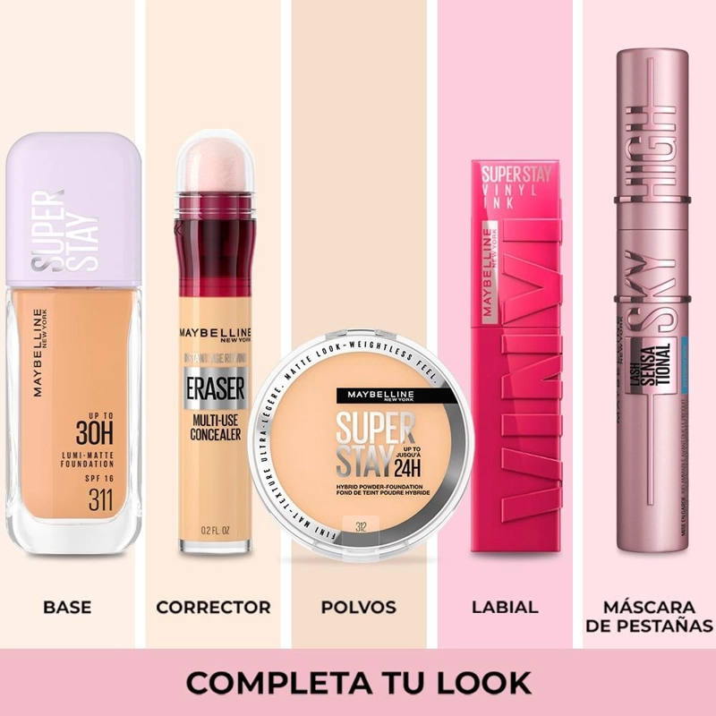 BASE MAYBELLINE SUPERSTAY LUMI MATTE 311 SPF15 35ML - 6