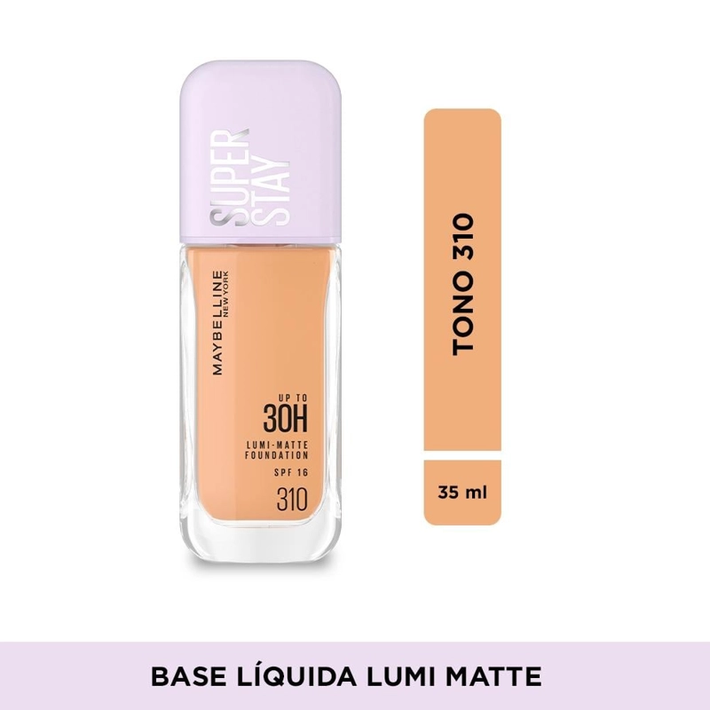 BASE MAYBELLINE SUPERSTAY LUMI MATTE 310 SPF15 35ML - 1