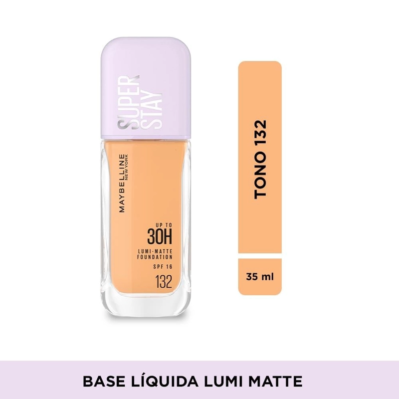 BASE MAYBELLINE SUPERSTAY LUMI MATTE 132 SPF15 35ML - 1