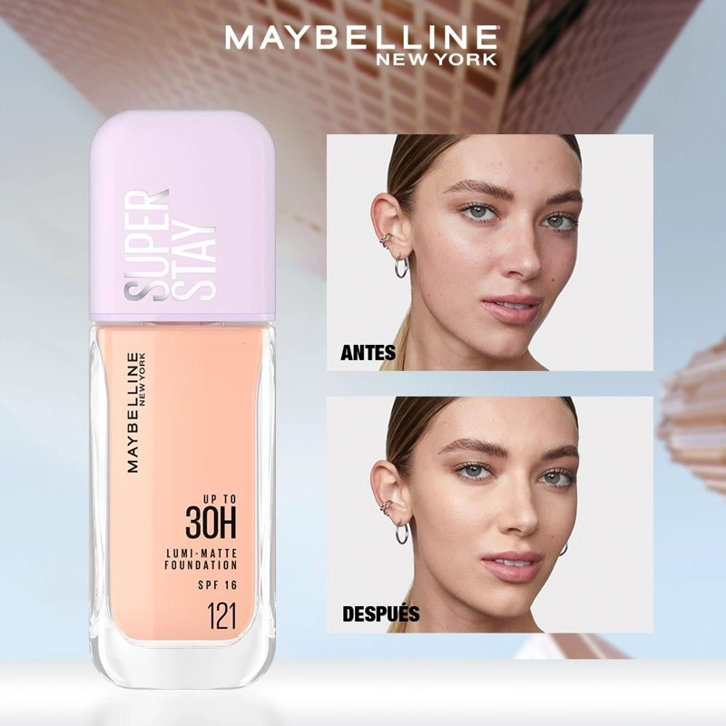 BASE MAYBELLINE SUPERSTAY LUMI MATTE 119 SPF15 35ML - 2