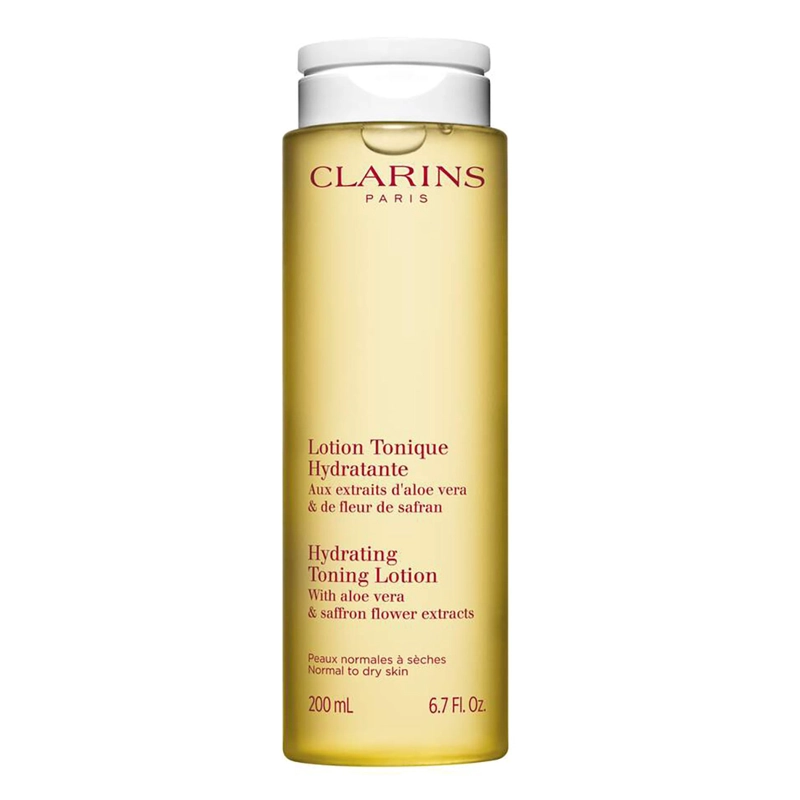 TRATAMIENTO FACIAL CLARINS HYDRATING TONING LOTION - PIEL NORMAL A SECA 200ML - 1