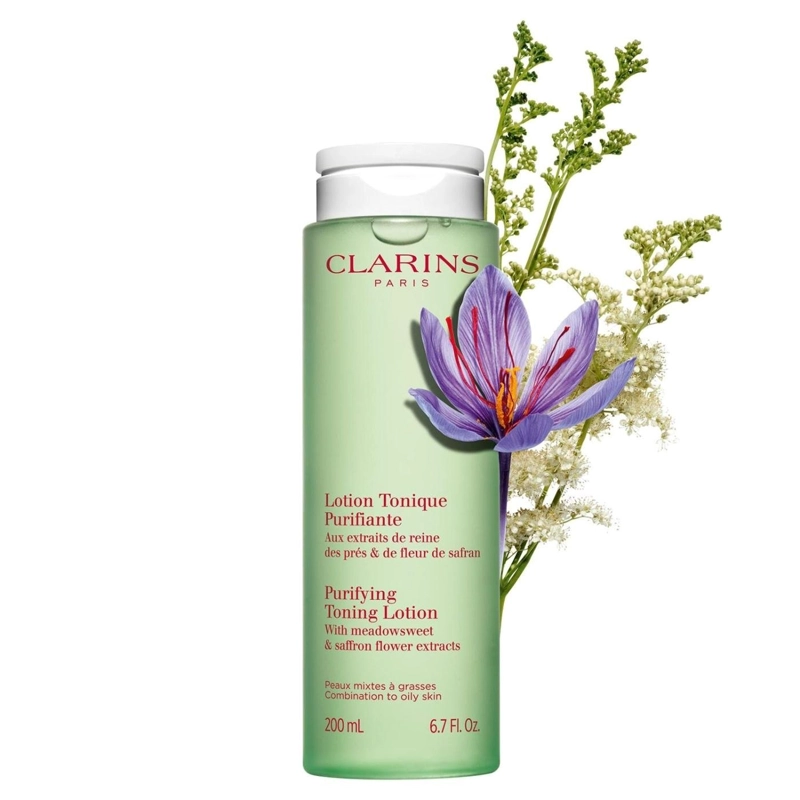 TRATAMIENTO FACIAL CLARINS PURIFYING TONING LOTION - PIEL MIXTA 200ML - 3
