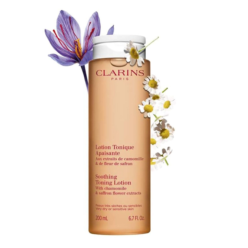 TRATAMIENTO FACIAL CLARINS SOOTHING TONING LOTION - PIEL SECA O SENSIBLE 200ML - 3