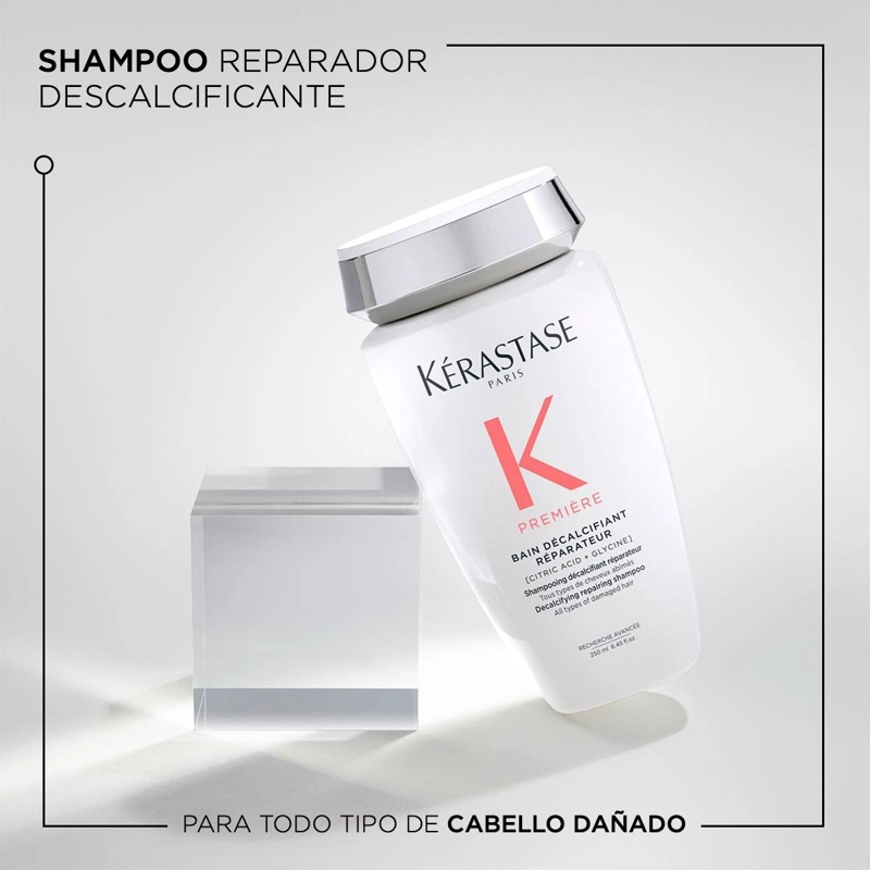 SHAMPOO REPARADOR DESCALCIFICANTE PREMIERE 250ML - 2