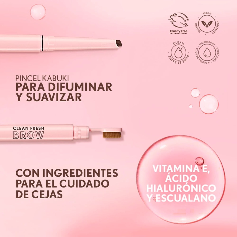 DELINEADOR CEJAS COVERGIRL CLEAN FRESH MEDIUM WATERPROOF - 7