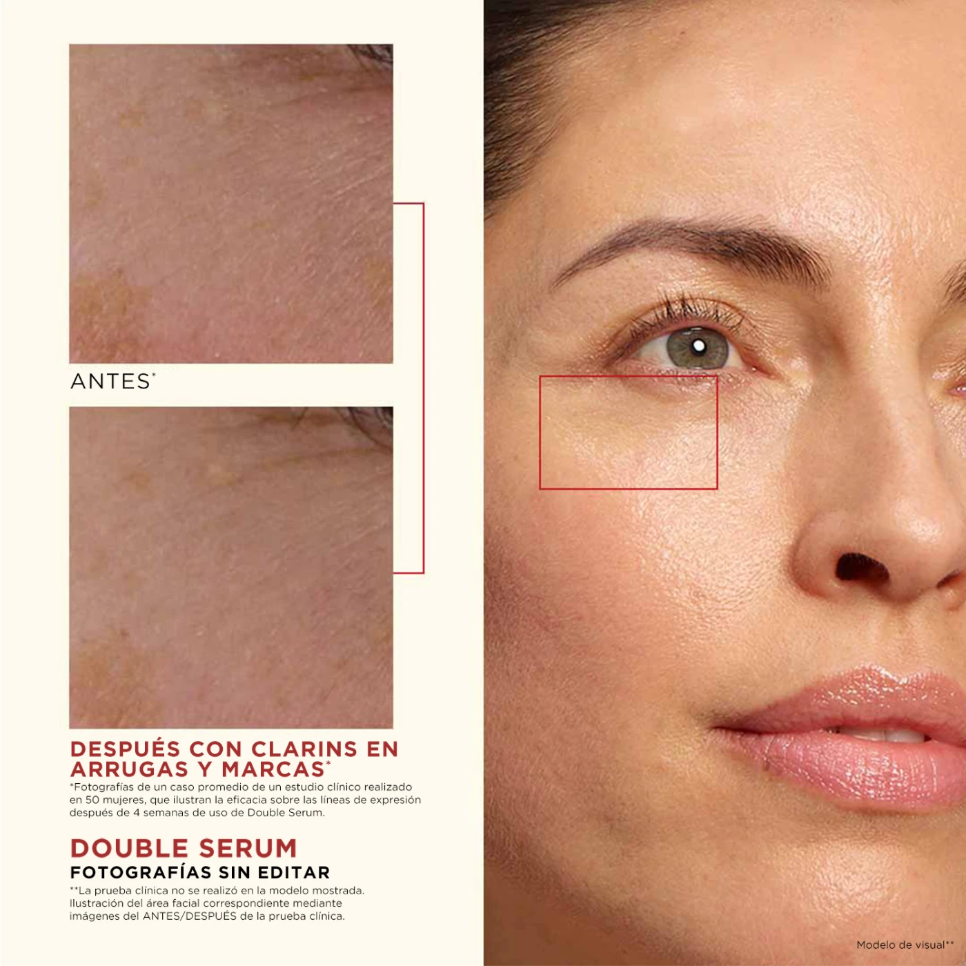 TRATAMIENTO ROSTRO CLARINS DOUBLE SERUM 50ML - 5