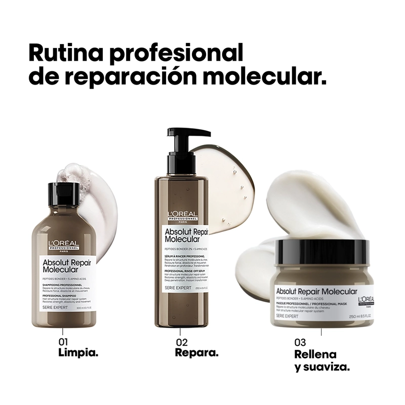 MASCARILLA REPARADORA PROFESIONAL CONCENTRADA ABSOLUT REPAIR MOLECULAR 250ML - 8