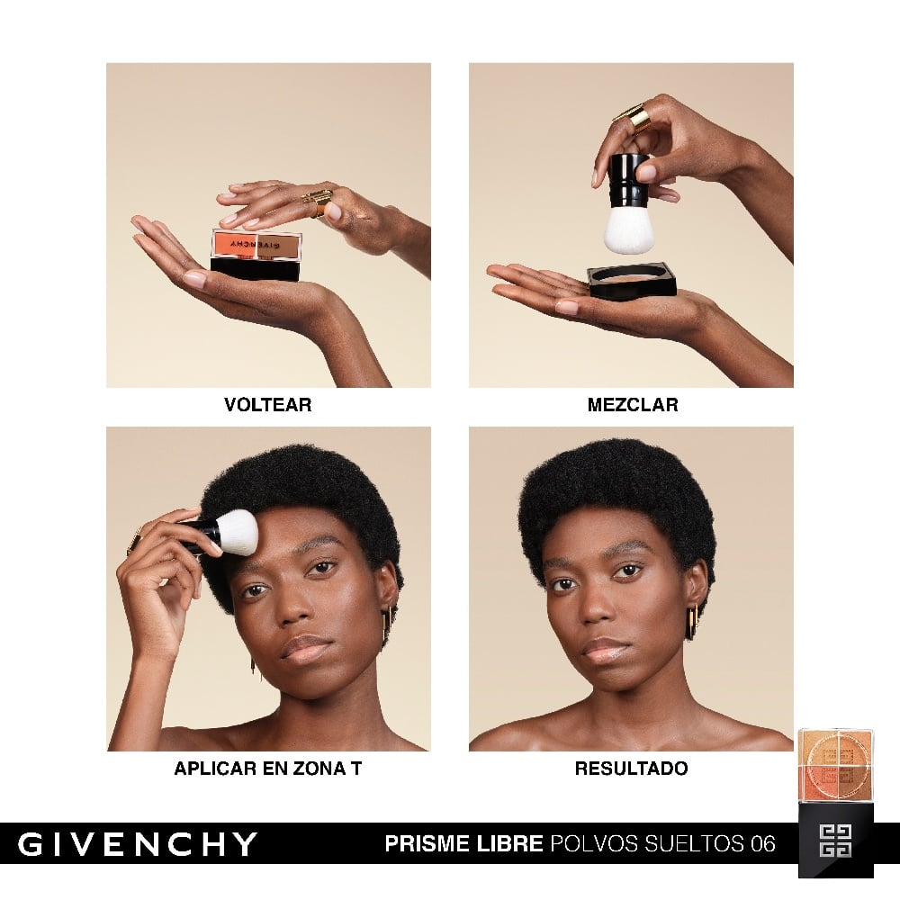 POLVOS SUELTOS GIVENCHY  PRISME LIBRE N06 ORGANZA AMBRÉ - 6