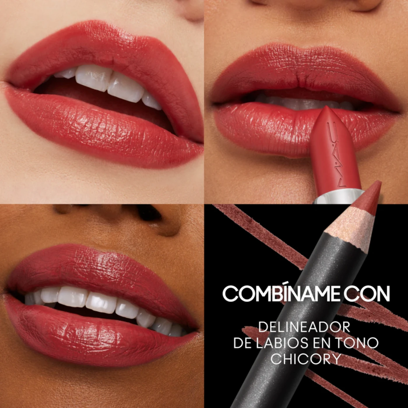 LABIAL MACXIMAL SLEEK SATIN MINI TONO BRICK-O-LA - 3