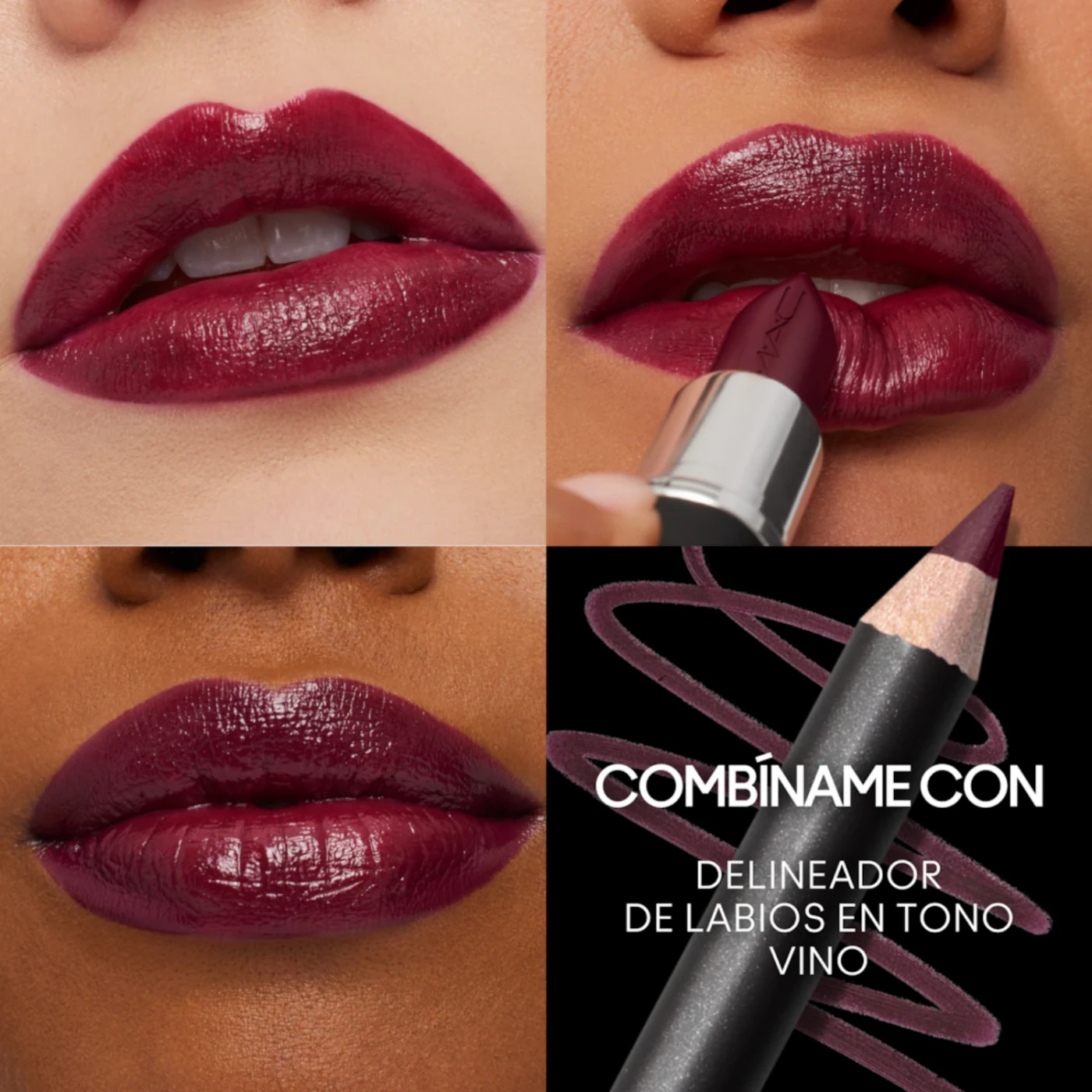 LABIAL MACXIMAL SLEEK SATIN MINI TONO REBEL - 2
