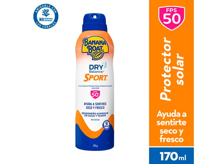 PROTECTOR SOLAR BANANA BOAT DRY BALANCE SPORT 170 GR - 1