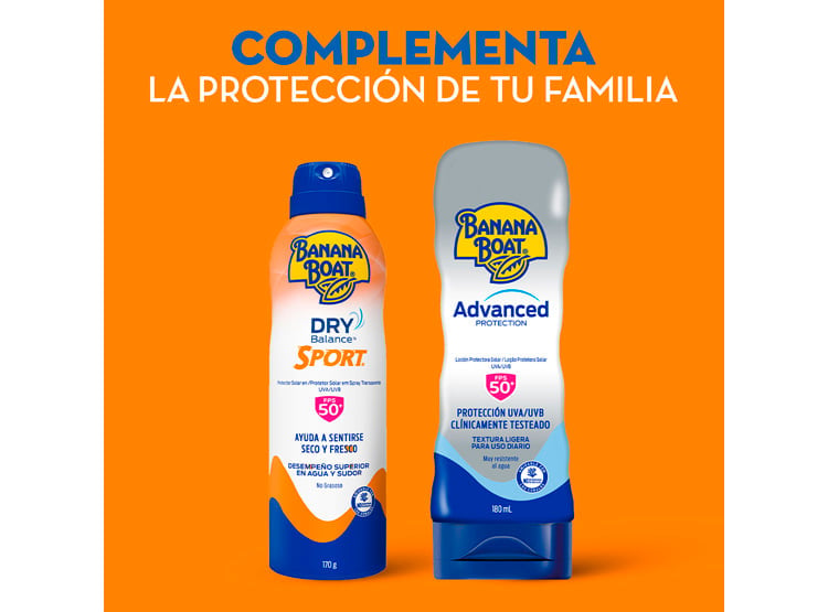PROTECTOR SOLAR BANANA BOAT DRY BALANCE SPORT 170 GR - 3