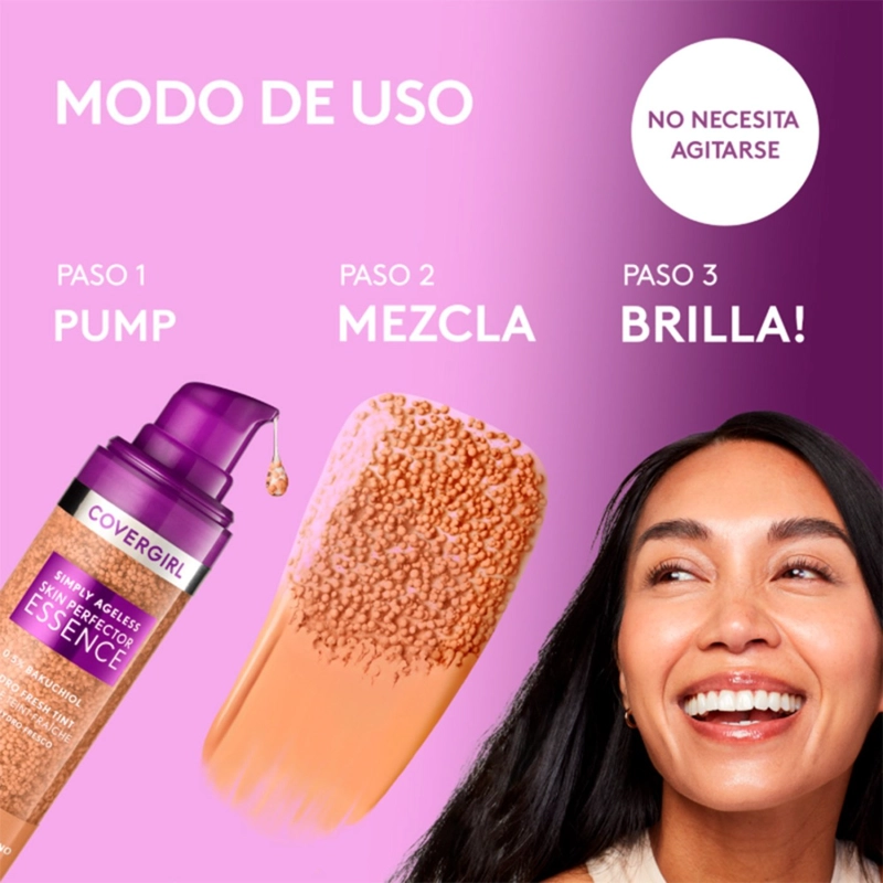 BASE COVERGIRL SIMPLY AGELESS SKIN PERFECTOR ESSENCE MEDIUM 40 - 4