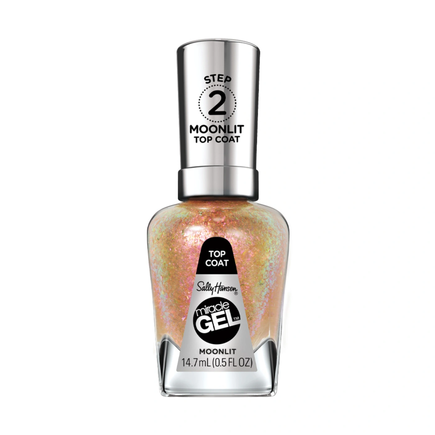 ESMALTE DE UÑAS SALLY HANSEN MIRACLE GEL TOP COAT MOONLIT 14.7ML - 1
