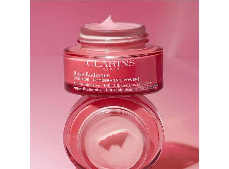 CREMA ANTIEDAD ROSTRO Y CUELLO CLARINS SUPER RESTORATIVE ROSE RADIANCE 50 ML - 5