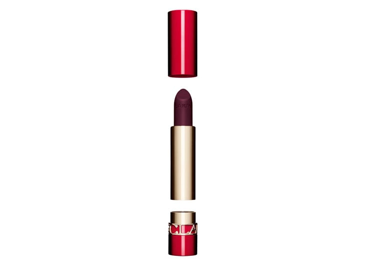 LABIAL CLARINS JOLI ROUGE VELVET REFILL744V SOFT PLUM - 3