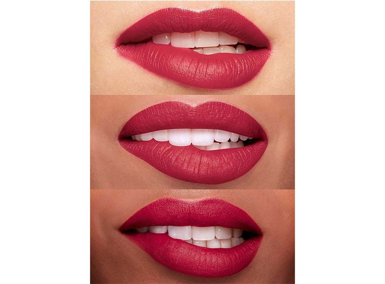 LABIAL CLARINS JOLI ROUGE VELVE REFILL 754V DEEP RED - 2