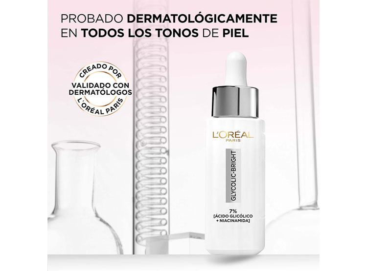 SÉRUM ROSTRO Y CUELLO L'ORÉAL ÁCIDO GLICÓLICO 30 ML - 8