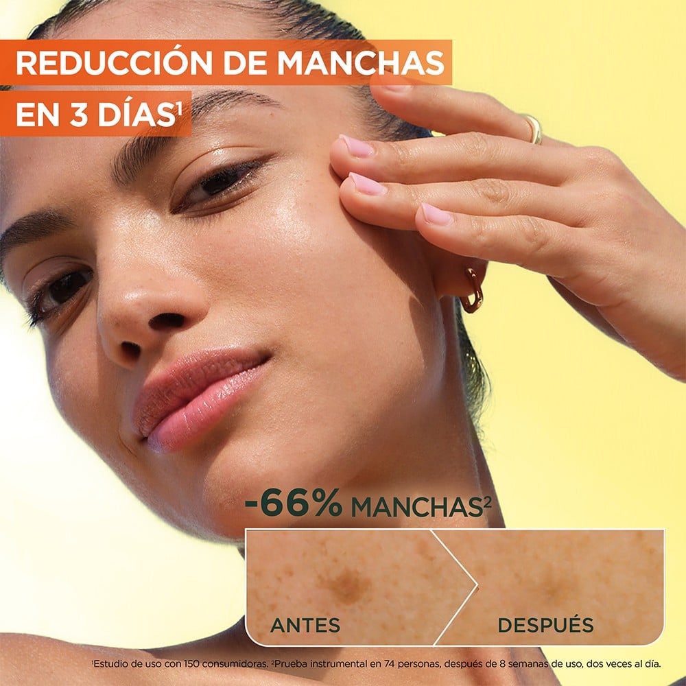 SERUM ROSTRO Y CUELLO GARNIER VITAMINA C EXPRESS ACLARA 15ML - 5