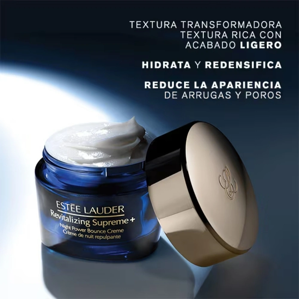 CREMA DE NOCHE ROSTRO Y CUELLO ESTÉE LAUDER REVITALIZING SUPREME+ NIGHT POWER BOUNCE CRÈME 50 ML - 4