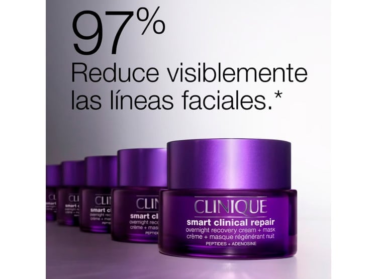 CREMA DE REPARACIÓN NOCTURNA ANTI EDAD ROSTRO CLINIQUE SMART CLINICAL REPAIR OVERNIGHT RECOVERY CREAM 50 ML + MASK - 2