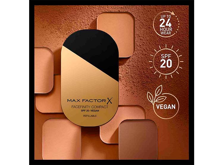 POLVOS MAX FACTOR 99350147837 SPF 20 COMPACTO FACEFINITY VEGANO - 4