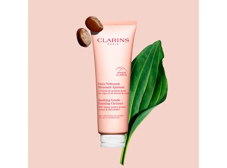 LIMPIADOR ROSTRO CLARINS CL80104490 125 ML SOOTHING GENTLE FOAMING CLEANSER - 3