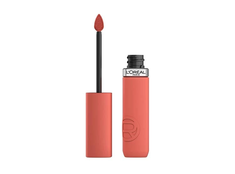 LABIAL LOREAL PARIS LIQUIDO MATTE INFALLIBLE: ROSE HEAT TONO 630 - 2