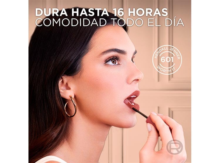 LABIAL LOREAL PARIS LIQUIDO MATTE INFALLIBLE: WORTH IT MEDIUM TONO 635 - 5