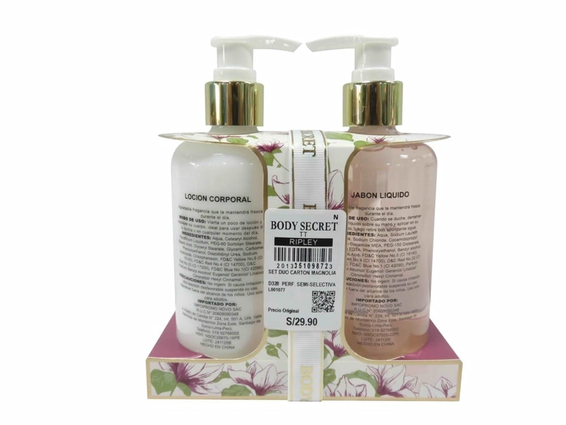 SET BODY SECRET DUO CARTÓN MAGNOLIA - 3