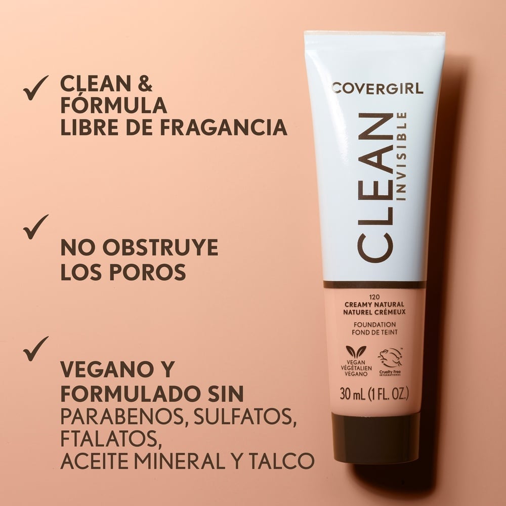 BASE COVERGIRL CLEAN INVISIBLE GOLDEN IVORY 109 - 6
