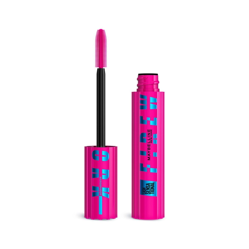 SET MAQUILLAJE MAYBELLINE MÁSCARA DE PESTAÑAS FIREWORK + LABIAL VINYL - 2