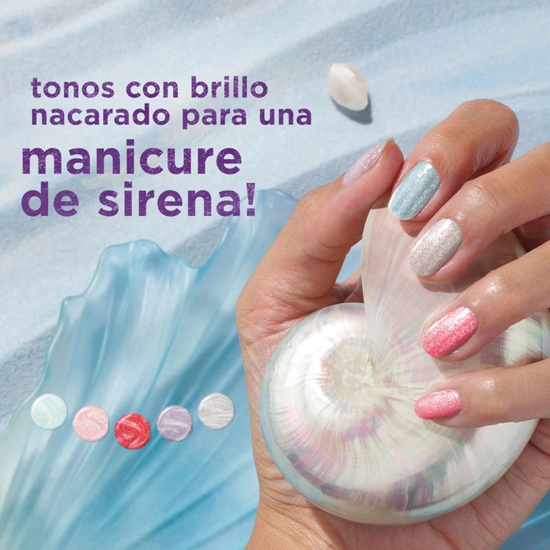 ESMALTE DE UÑAS SALLY HANSEN MIRACLE GEL MODERN PEARL RED RARE PEARL - 5